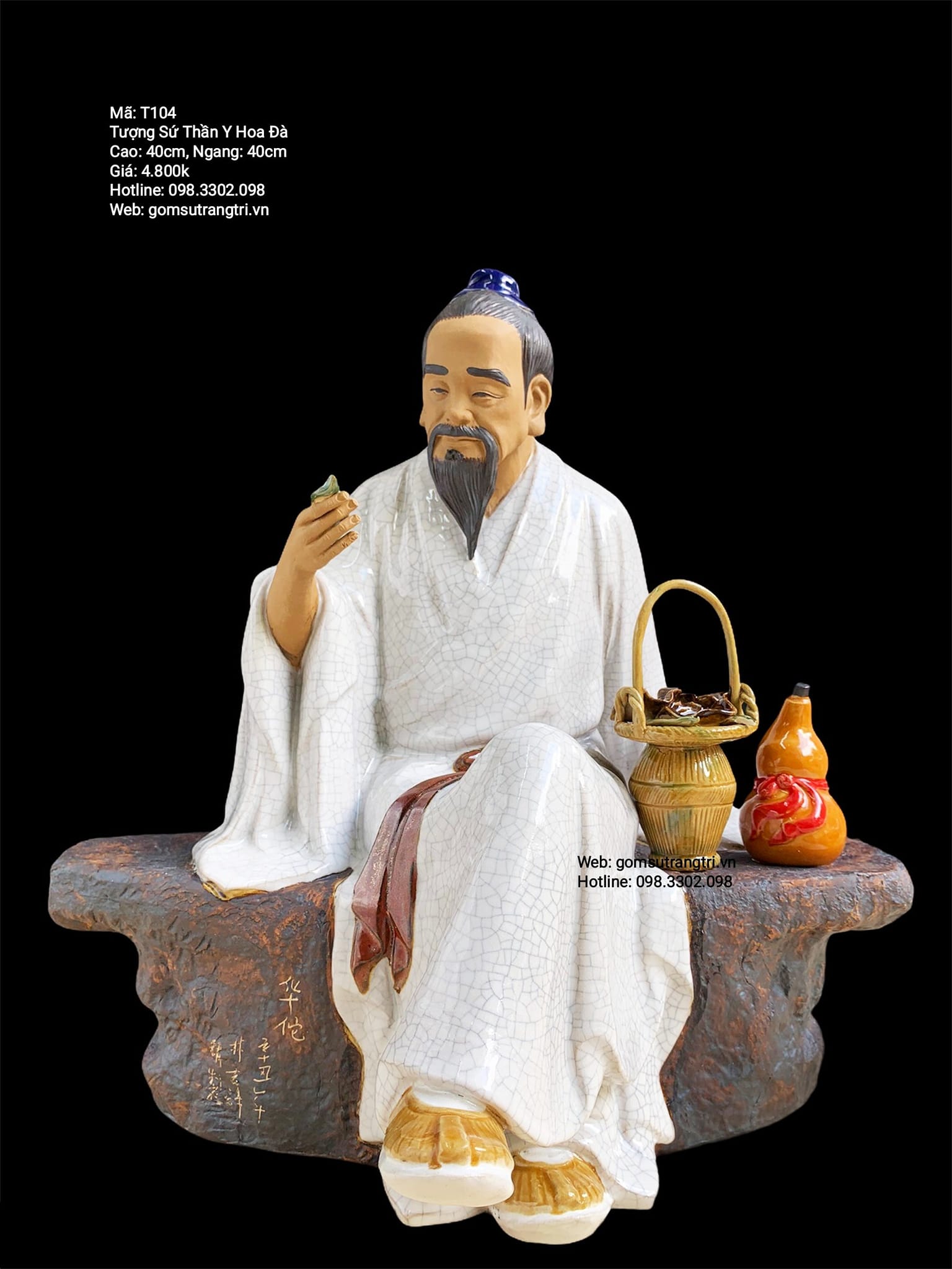 TƯỢNG SỨ THẦN Y HOA ĐÀ